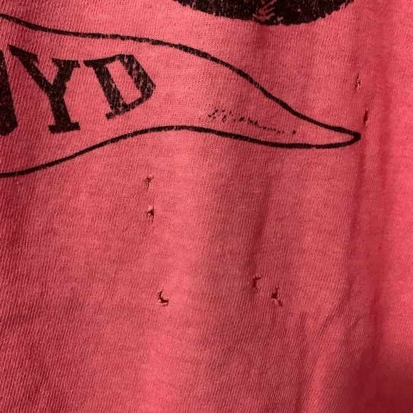 Pink Floyd Distressed Tee Size 0X NEW - Picture 3 of 5
